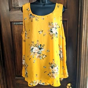 Torrid Floral Tank Top